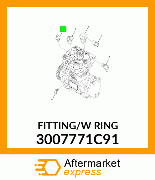 FITTING 3007771C91