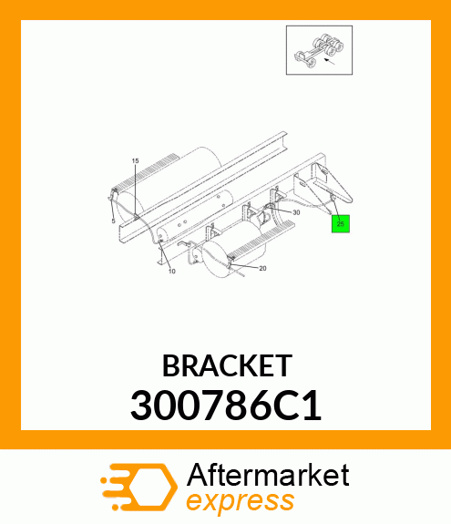 BRACKET 300786C1