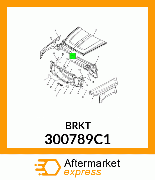 BRKT 300789C1