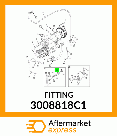 FITTING 3008818C1