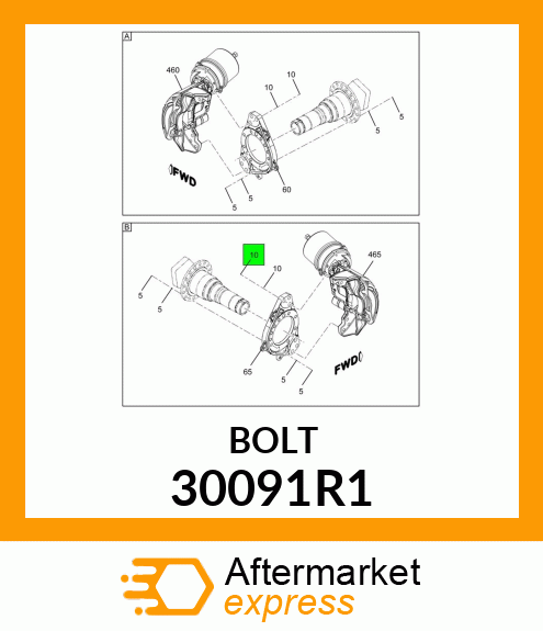 BOLT 30091R1