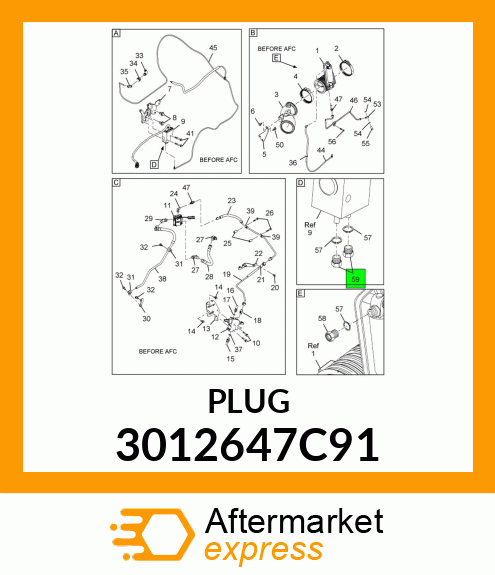 PLUG/OR 3012647C91