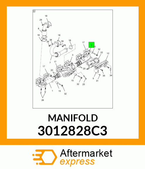 MANIFOLD 3012828C3