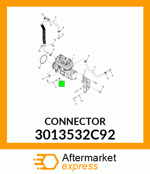 CONNECTOR 3013532C92