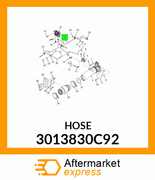 HOSE 3013830C92