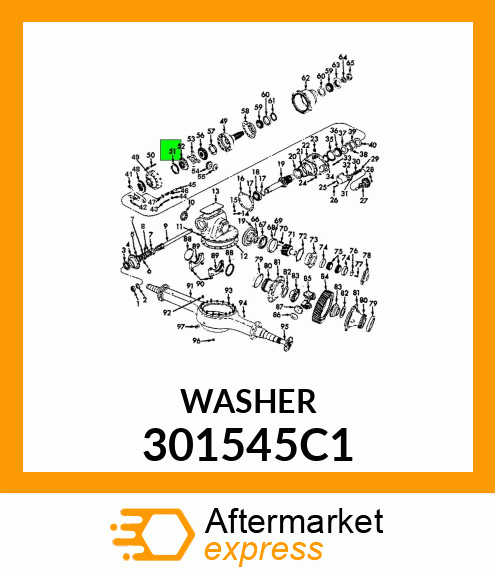 WASHER 301545C1