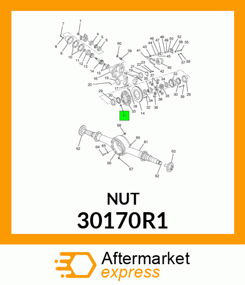 NUT 30170R1