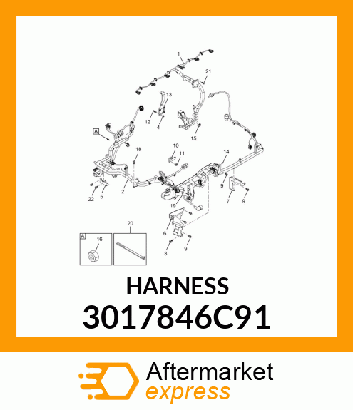 HARNESS 3017846C91