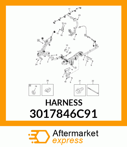 HARNESS 3017846C91