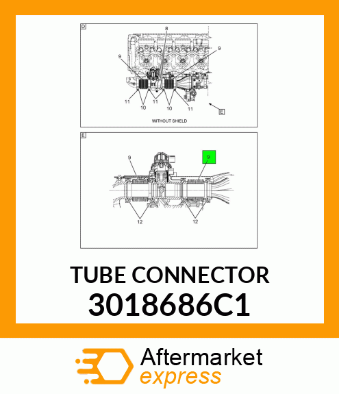 TUBE,_CONNECTOR 3018686C1