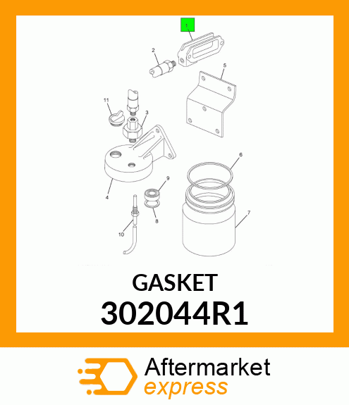 GASKET 302044R1