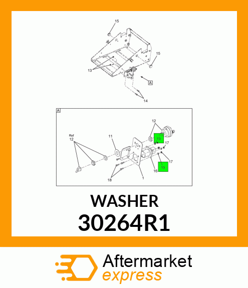 WASHER 30264R1