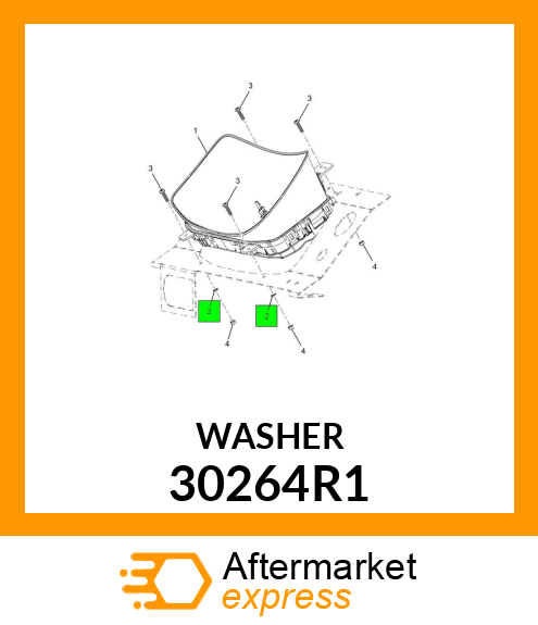 WASHER 30264R1