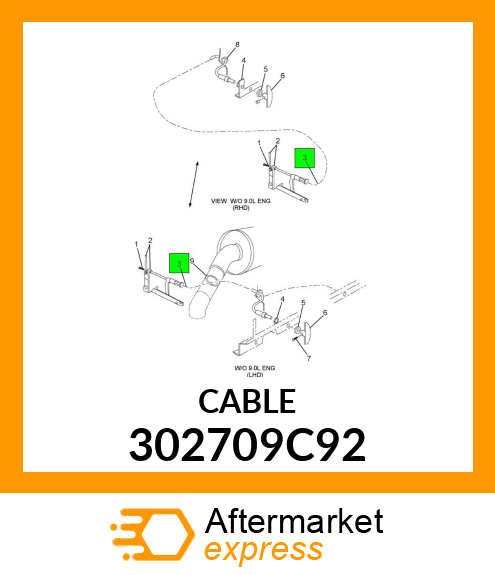 CABLE 302709C92