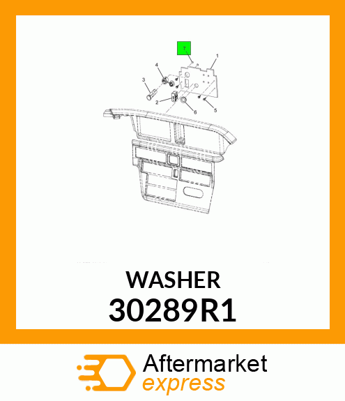 WASHER 30289R1