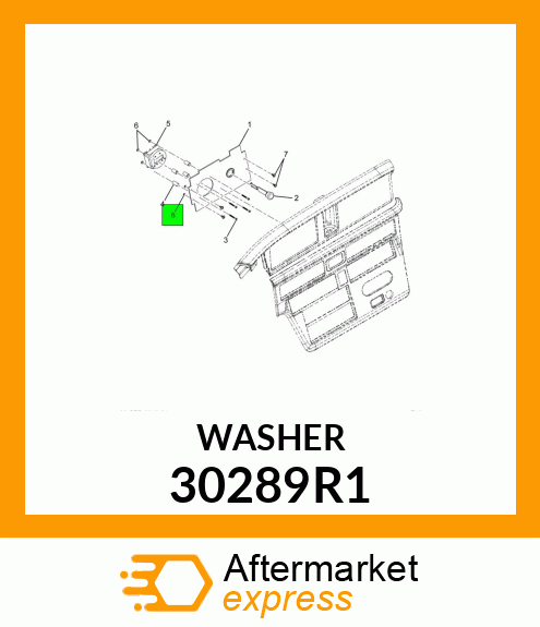 WASHER 30289R1