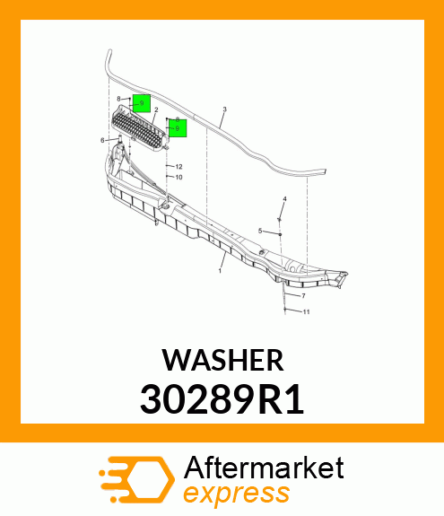 WASHER 30289R1