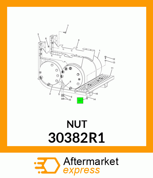 NUT 30382R1