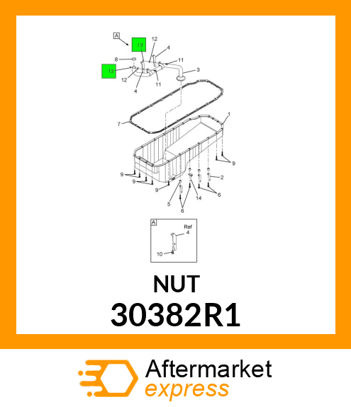 NUT 30382R1