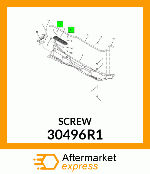 SCREW 30496R1