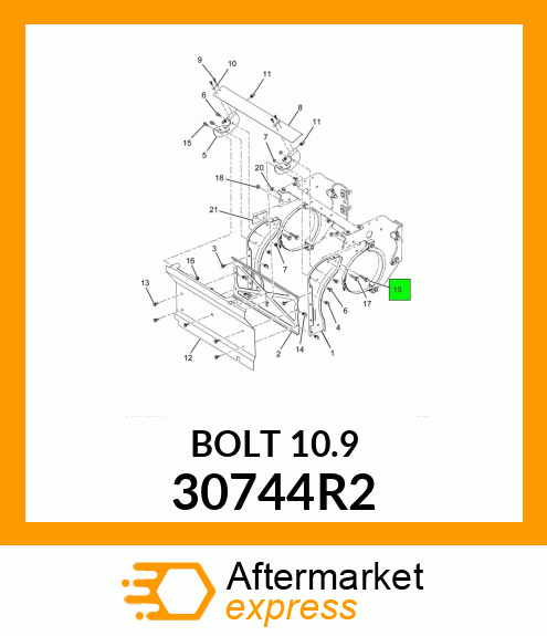 BOLT10.9 30744R2