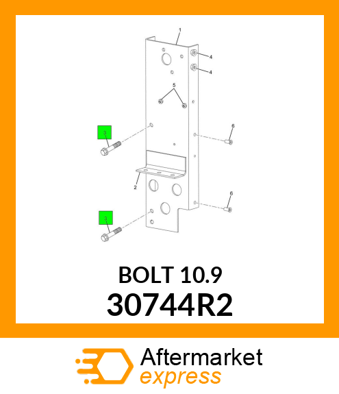 BOLT10.9 30744R2