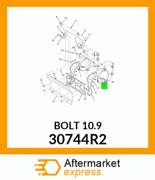 BOLT10.9 30744R2