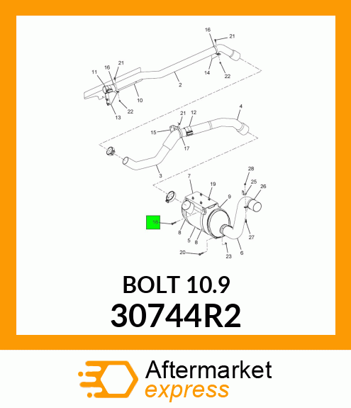 BOLT10.9 30744R2