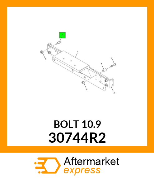 BOLT10.9 30744R2