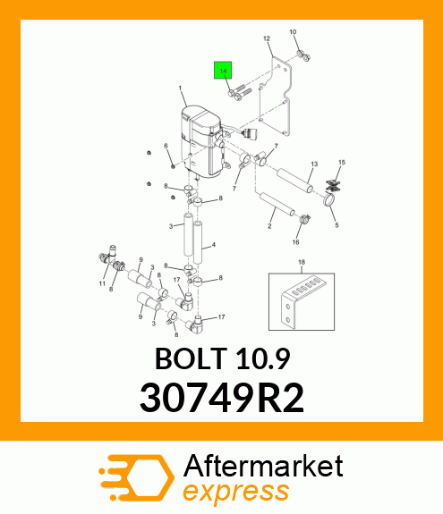 BOLT10.9 30749R2