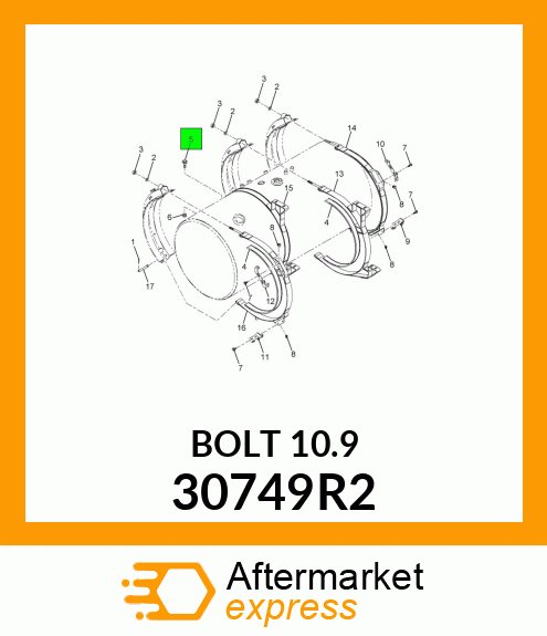 BOLT10.9 30749R2