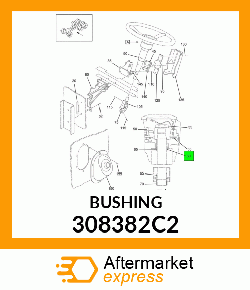 BUSHING 308382C2