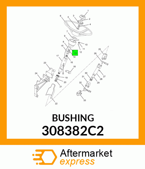 BUSHING 308382C2