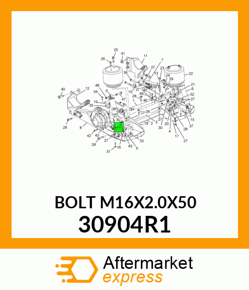 BOLT_M16X2.0X50 30904R1