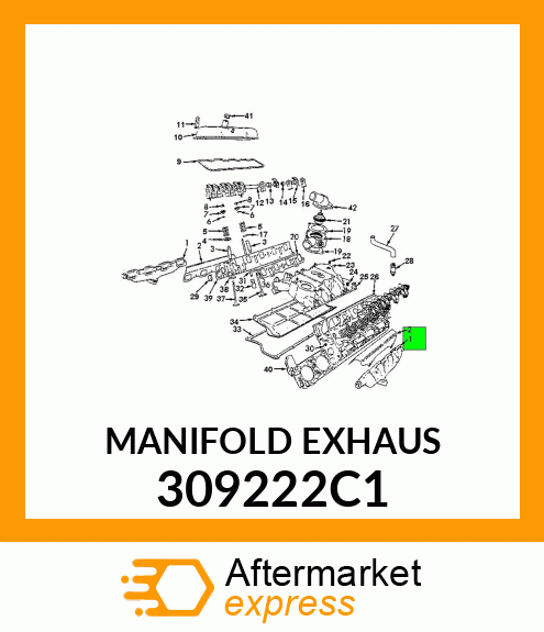 MANIFOLD_EXHAUS 309222C1