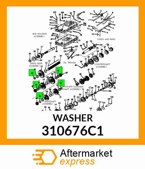 WASHER 310676C1