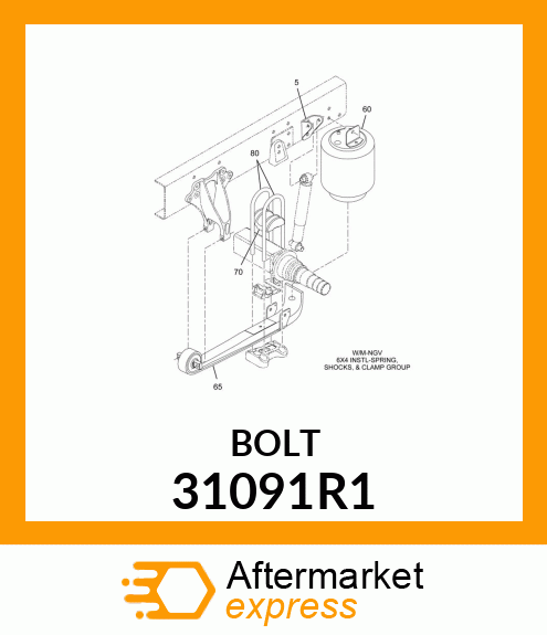 BOLT 31091R1