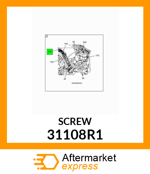 SCREW 31108R1