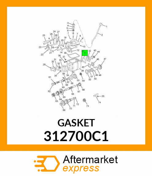 GASKET 312700C1