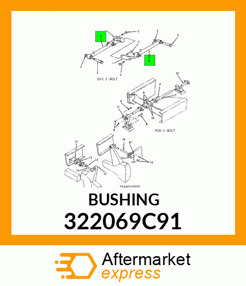 BUSHING 322069C91