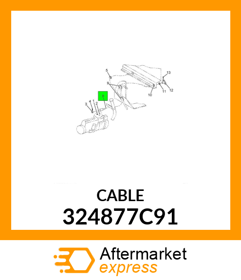 CABLE 324877C91