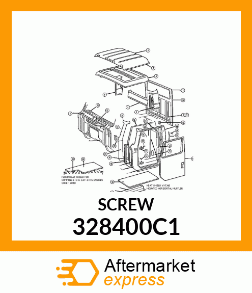 SCREW 328400C1