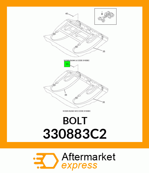 BOLT 330883C2