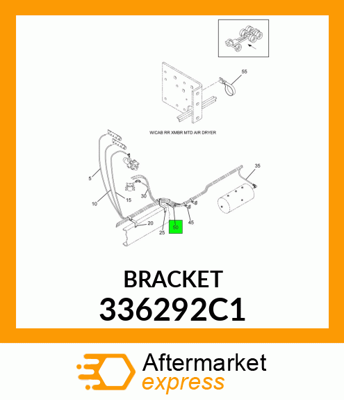 BRACKET 336292C1