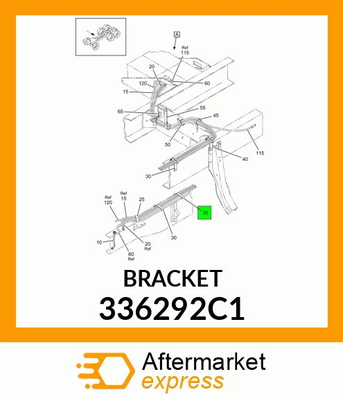 BRACKET 336292C1