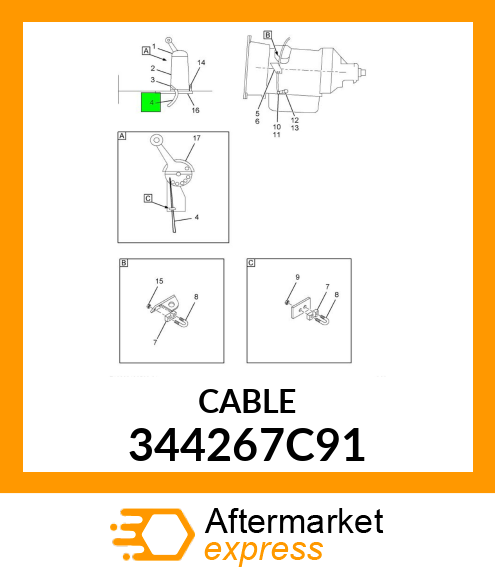 CABLE 344267C91