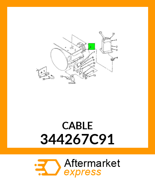 CABLE 344267C91