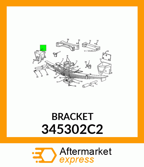 BRACKET 345302C2