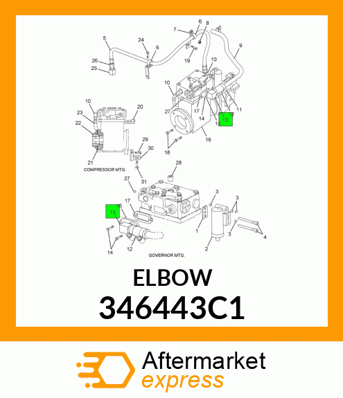 ELBOW 346443C1