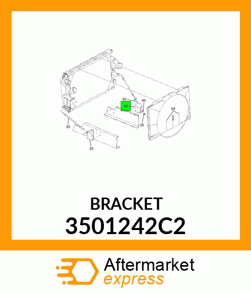 BRACKET 3501242C2